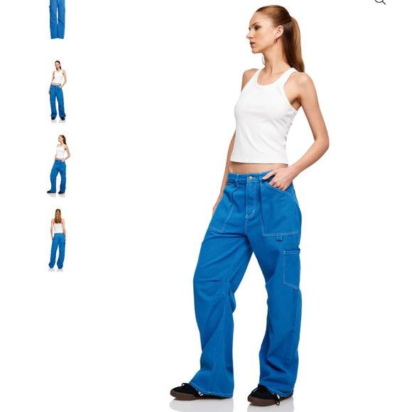 MIAMI VICE PANT BLUE by Lioness - Picture 3 of 4